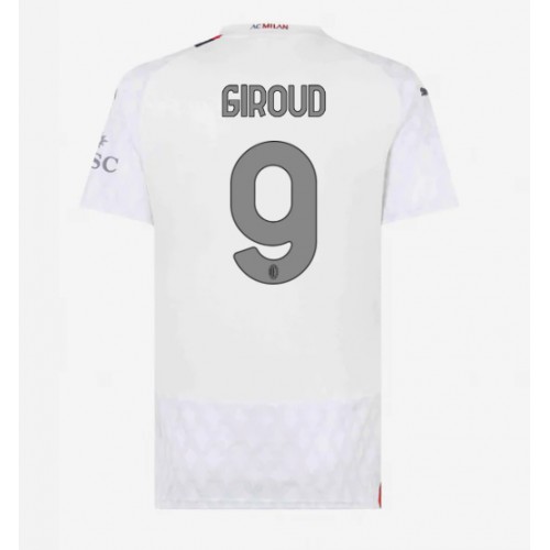 Maillot de foot AC Milan Olivier Giroud #9 Extérieur Femmes 2023-24 Manches Courte